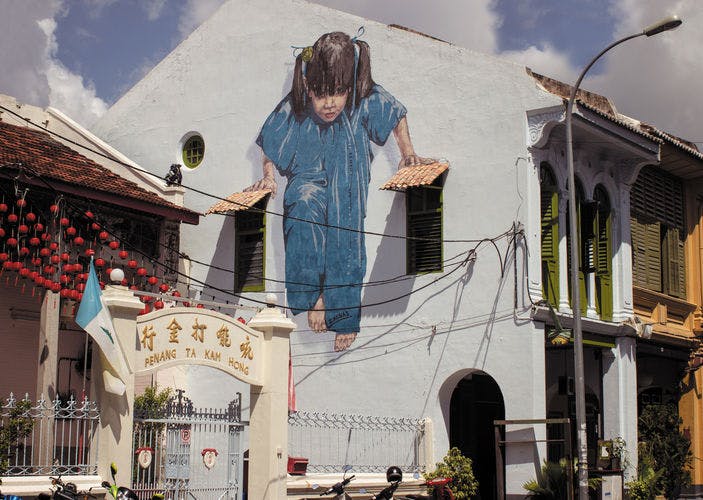  by ernest zacharevic in Penang